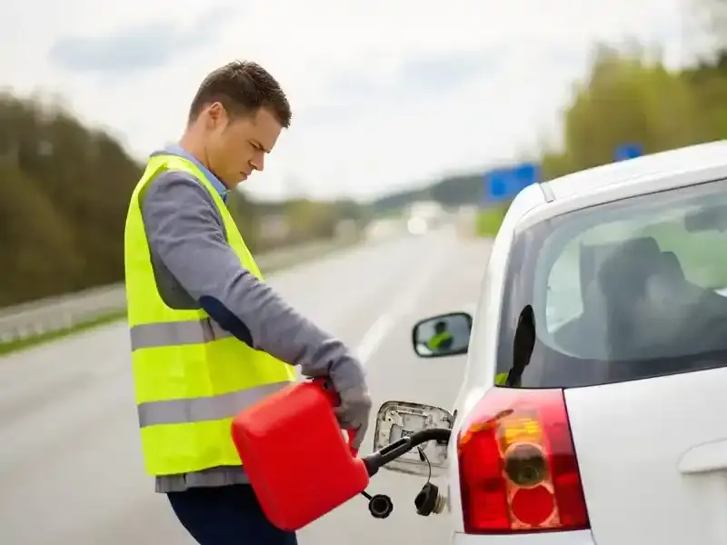 Gas delivery for a car out of fuel in Dallas, TX