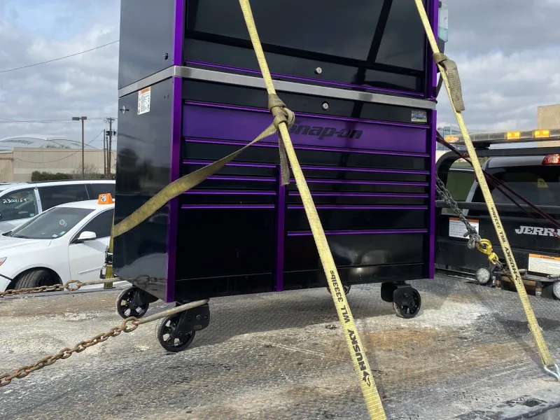 Rolling toolbox transport in Dallas, TX